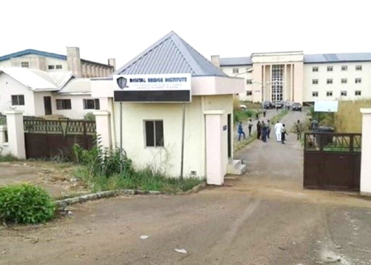 Digital Bridge Institute Enugu Campus in ruin photo