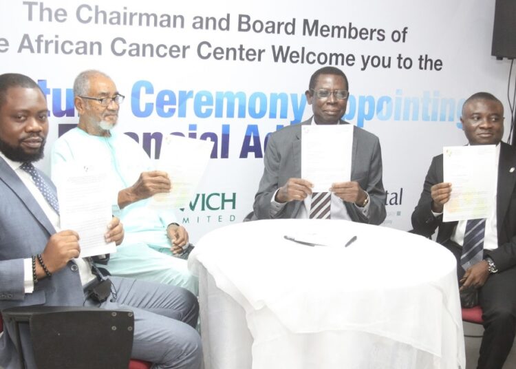 African Cancer Center Appoints Financial Advisers in Lagos