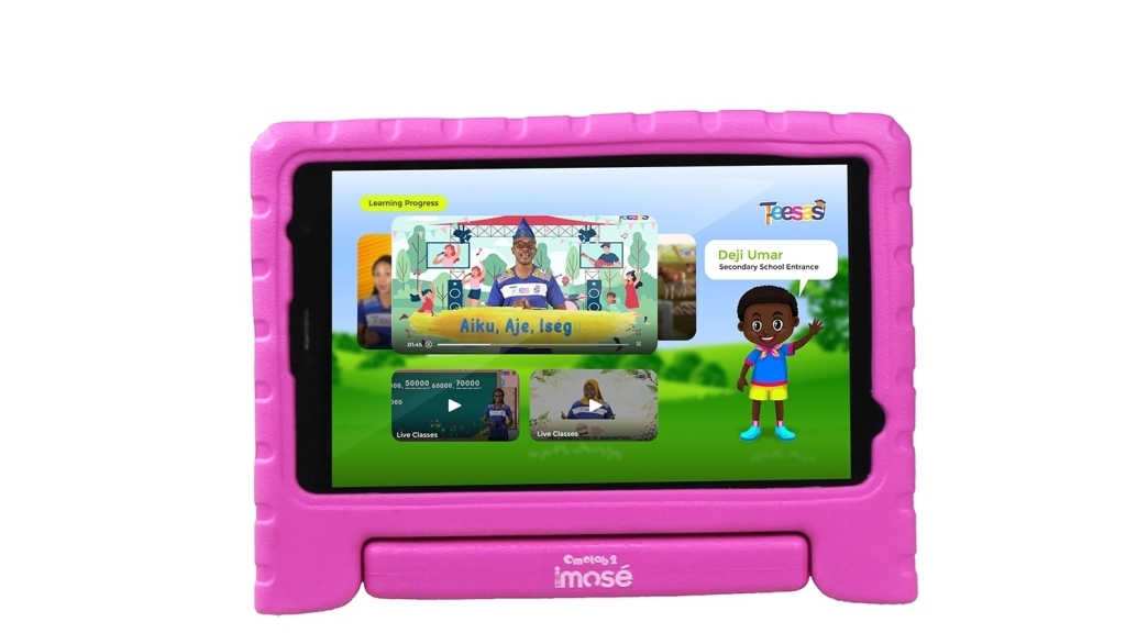 Omotab pre-loaded with Teesas educational app