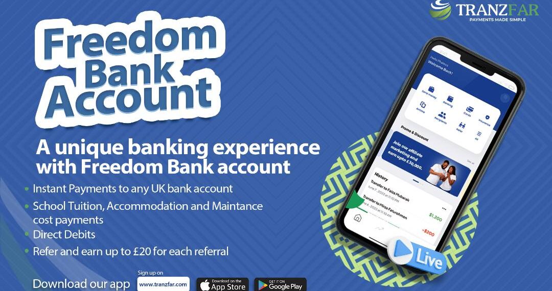 Tranzfar Freedom Account Nigeria