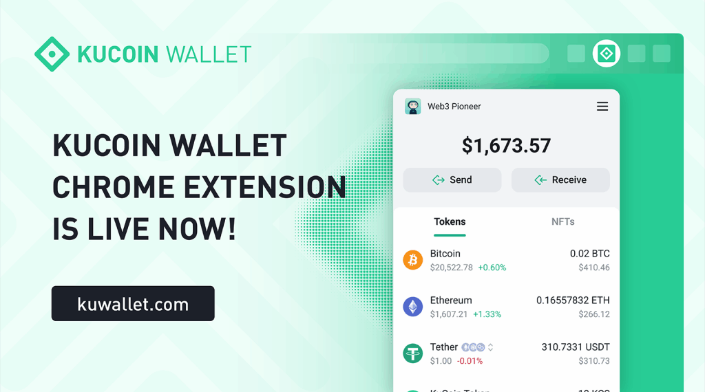 KuCoin Wallet Officially Announces Launch of Chrome Extension