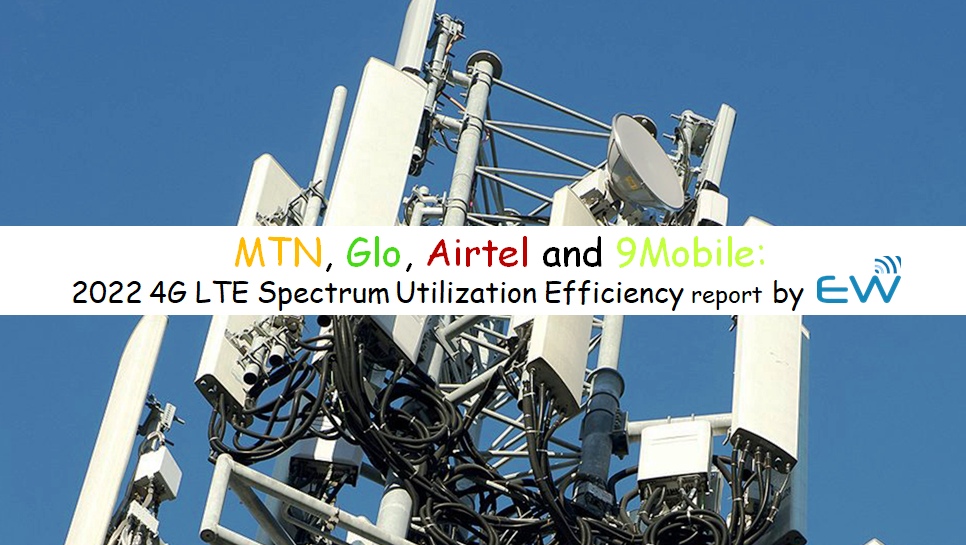 4G LTE Spectrum in Nigeria 2022 by MTN, Airtel, Glo and 9mobile