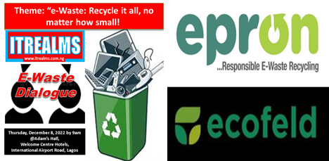 ITREALMS + epron + ecofeld partner on e-waste
