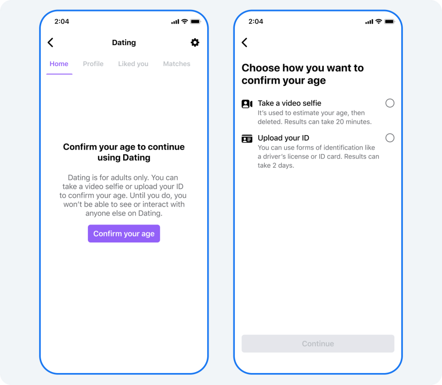 Bringing Age Verification to Facebook Dating - Meta 