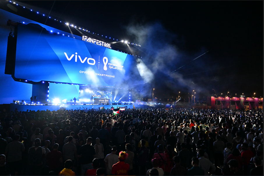 vivo as the Official Sponsor 