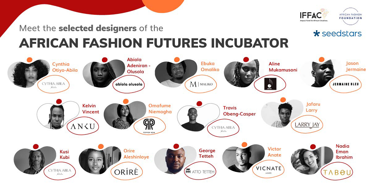 14 African Fashion Designers join the African Fashion Futures Incubator