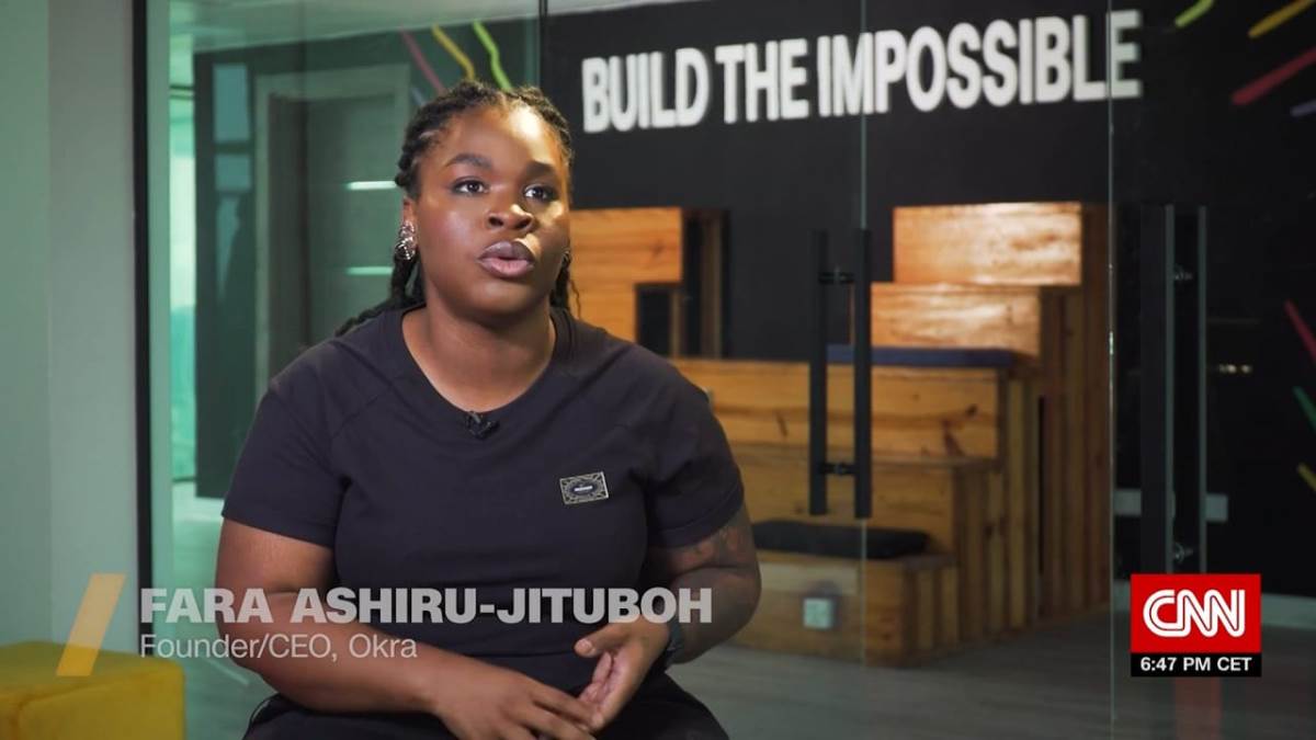 Fara Ashiru Jituboh, founder and CEO of Okra