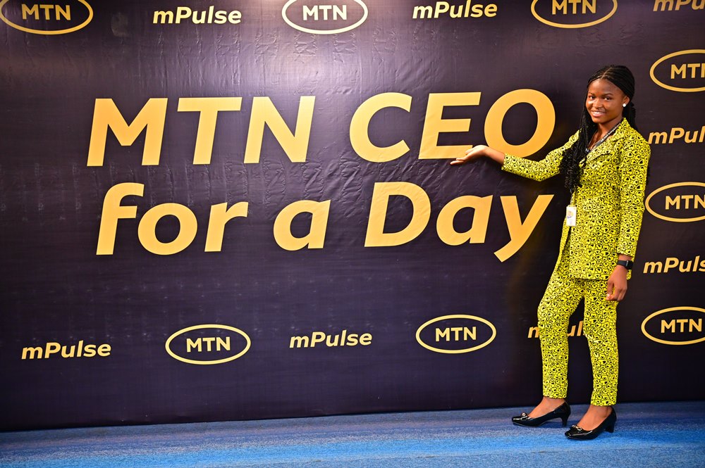 Kate Ene David, One-Day CEO, MTN Nigeria