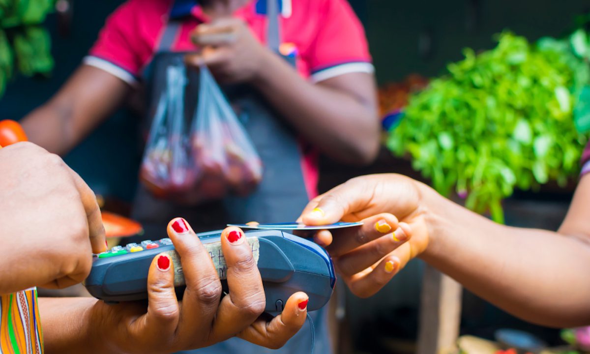 cashless economy Nigeria - PoS machine