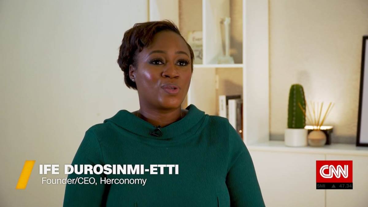 Ife Durosinmi-Etti, founder and CEO of Herconomy