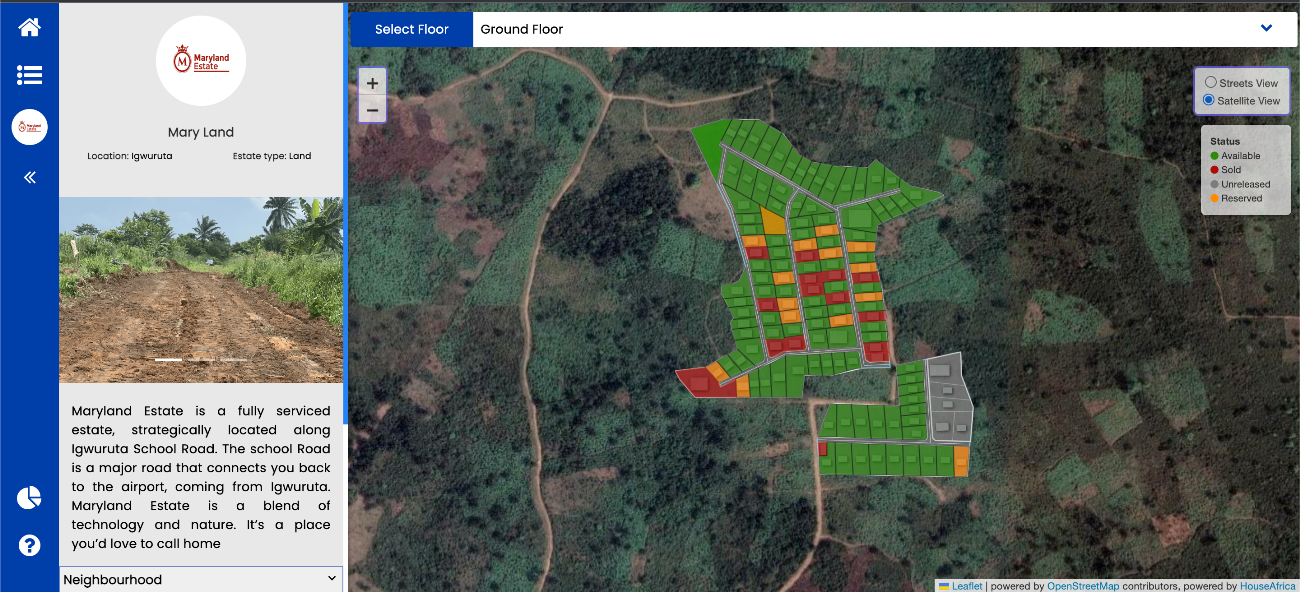 Sytemap by HouseAfrica