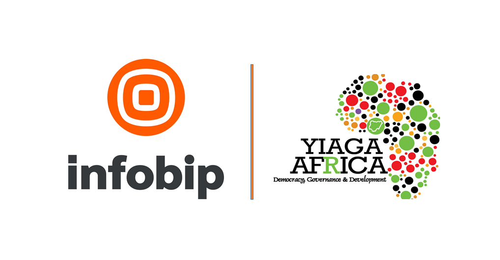 Infobip and Yiaga logos