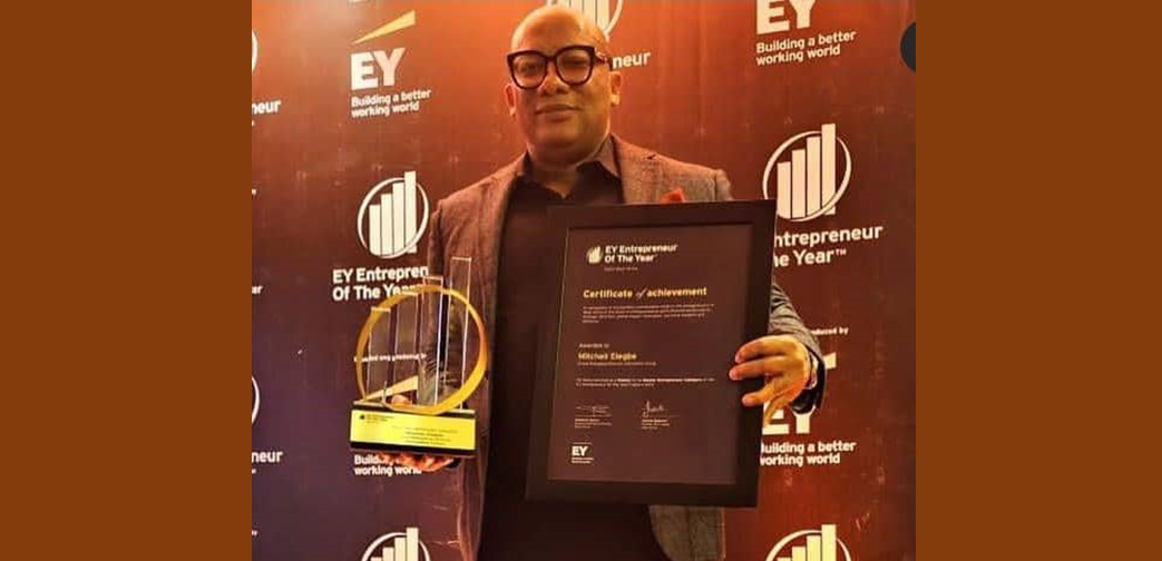 Mitchell Elegbe Named Entrepreneur of the Year by Ernst and Young