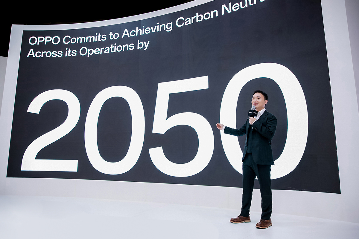 OPPO commits to achieving carbon neutrality 