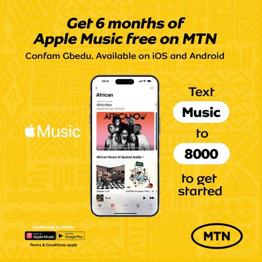 MTN partners Apple Music