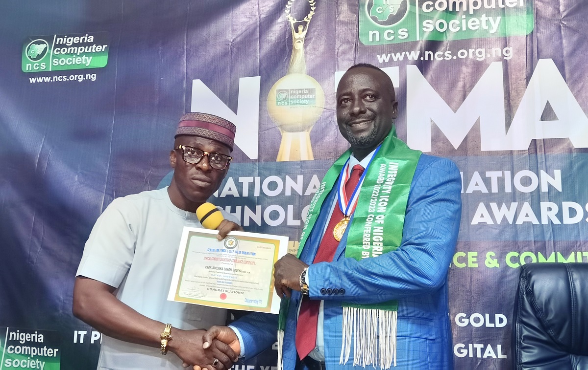 Nigeria Computer Society bags award