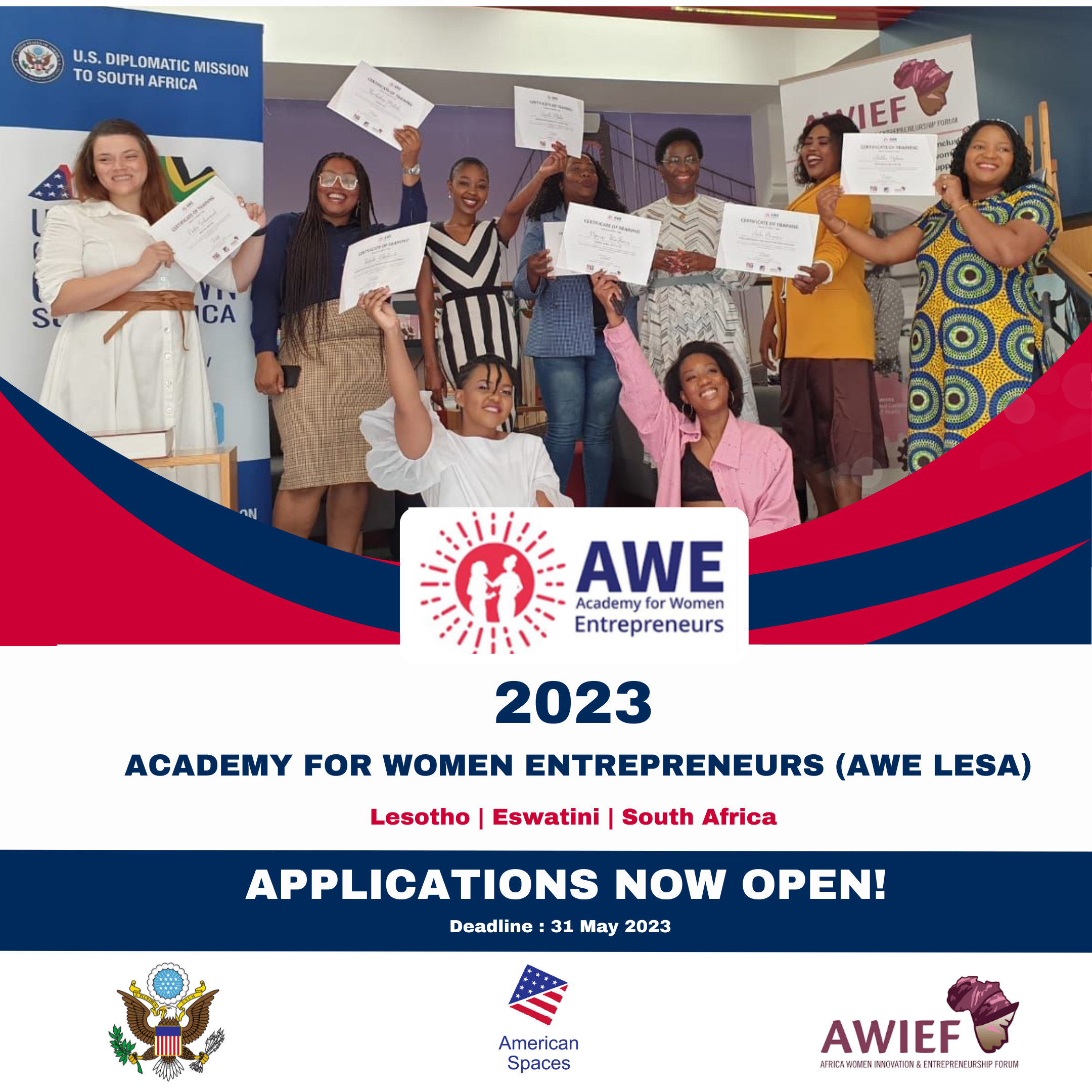 Apply: 2023 Academy for Women Entrepreneurs in Lesotho, Eswatini and South Africa