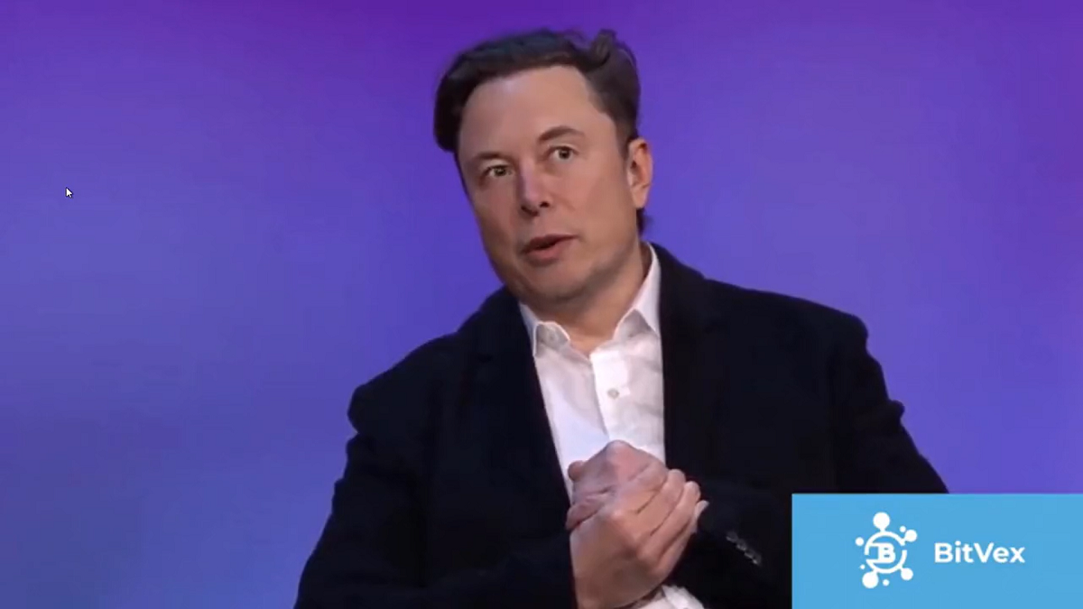 A deepfake of Elon Musk