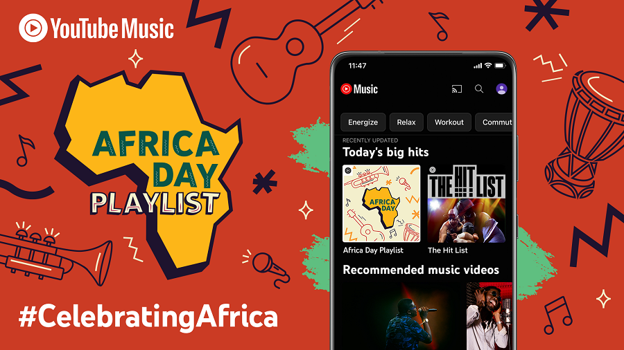 Music Visual for Africa Day by Google