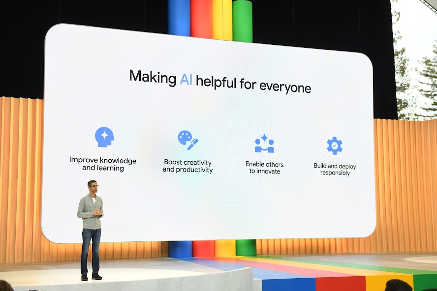 Sundar Pichai speaks on Google BARD