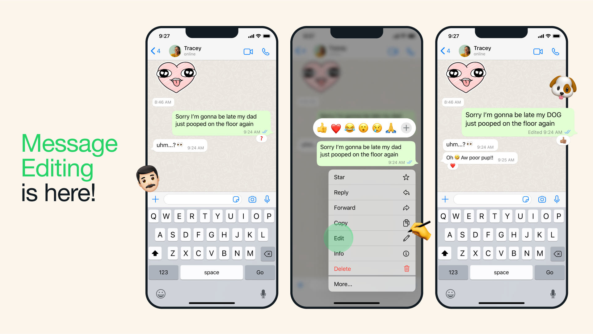 WhatsApp Rolls Out New Message Editing Feature