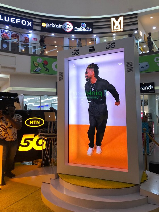 MTN 5G hologram tour