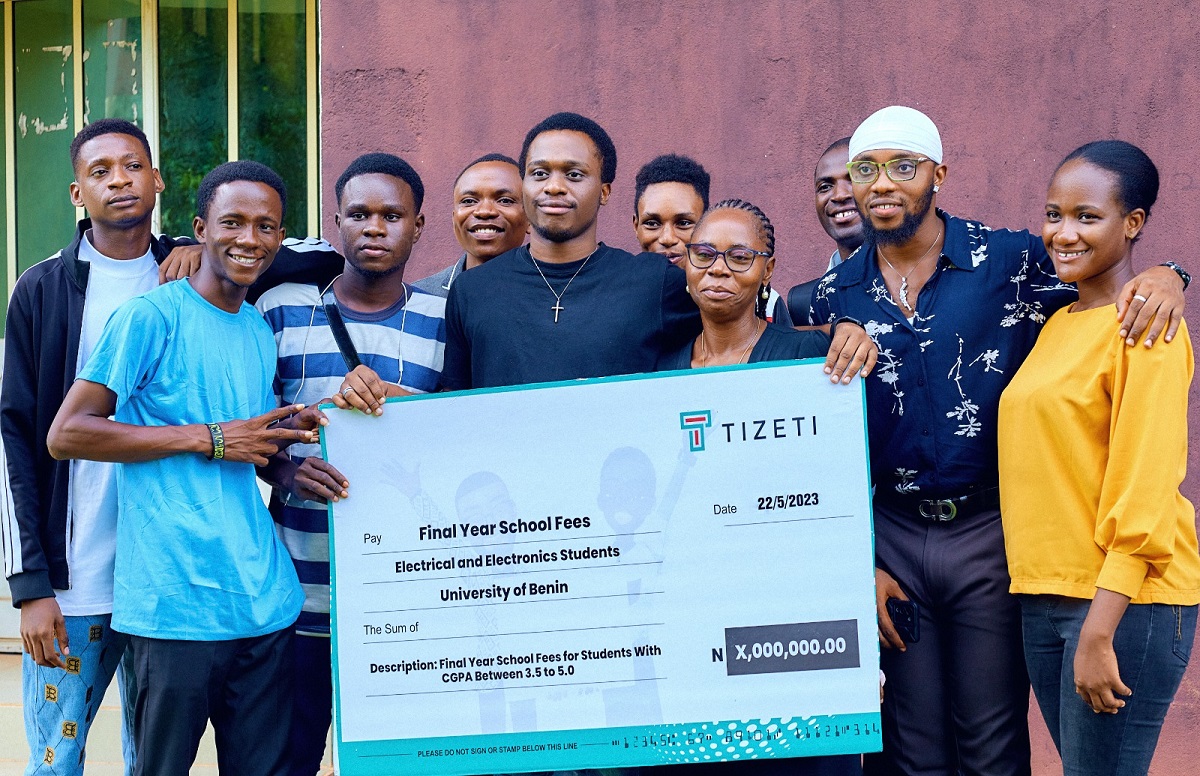 Kendall Ananyi Tizeti CEO Scholarship to UNIBEN students