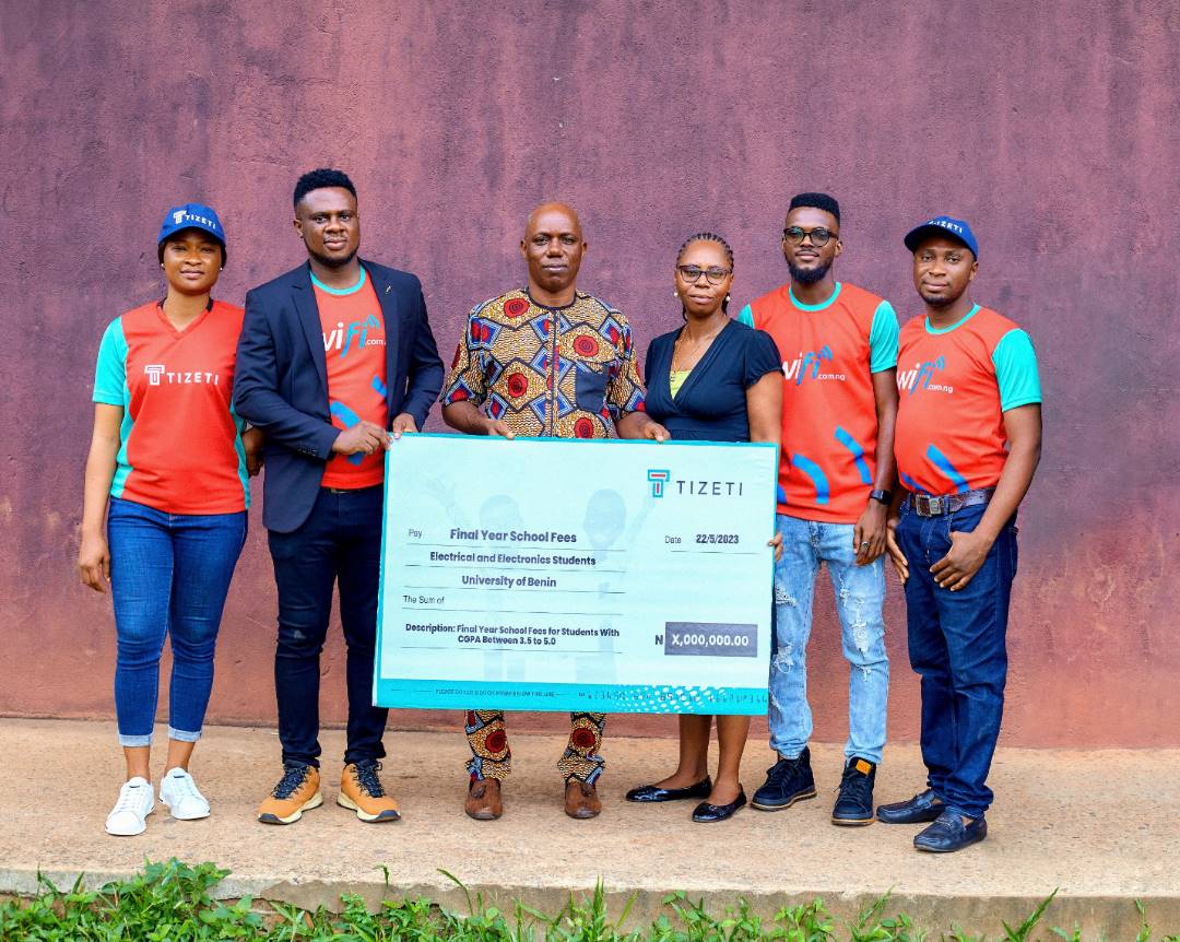 Kendall Ananyi Tizeti CEO Scholarship to UNIBEN students