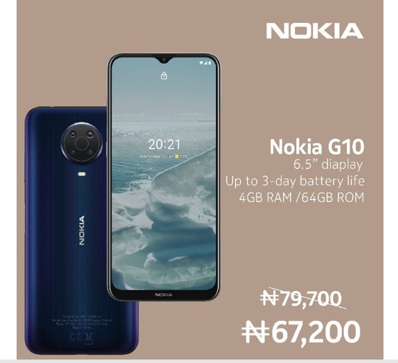 Nokia G10 Price in Nigeria