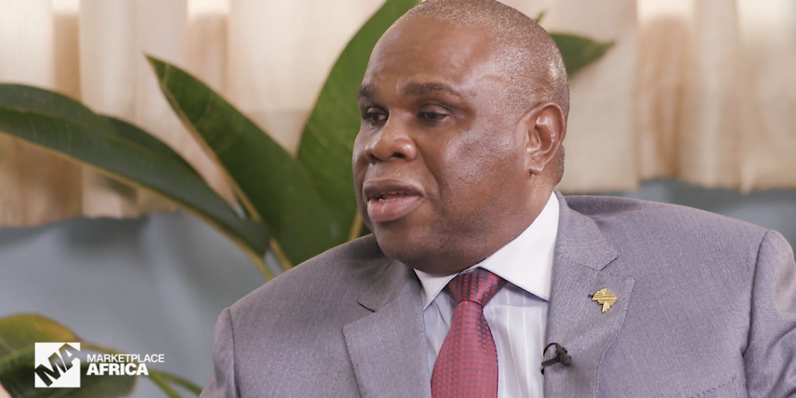 Benedict Okey Oramah, Afreximbank’s President speaks to CNN’s Eleni Giokos