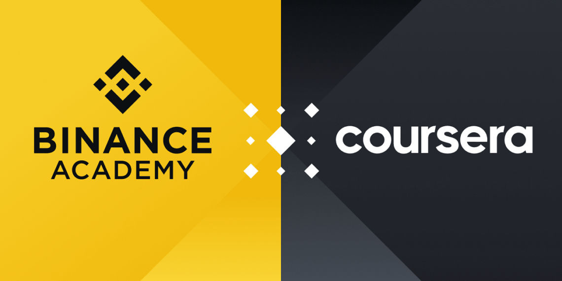 Binance Academy and Coursera - blockchain training