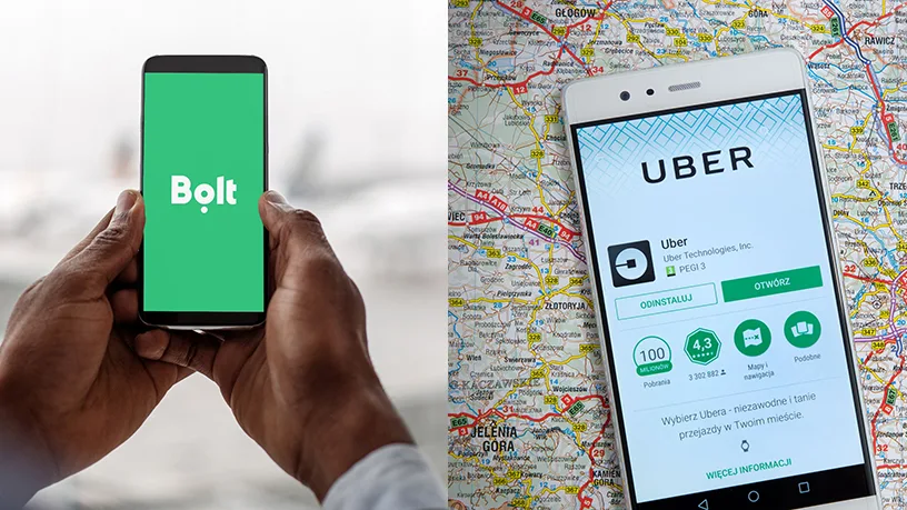 Disruptive Innovations - Bolt and Uber apps