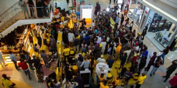 Johnny Drille at MTN 5G Hologram Tour