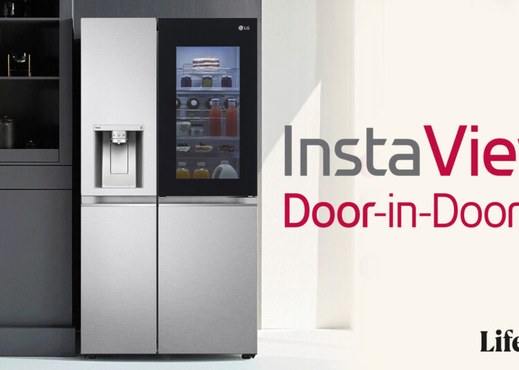 LG Door-in-Door refrigerator