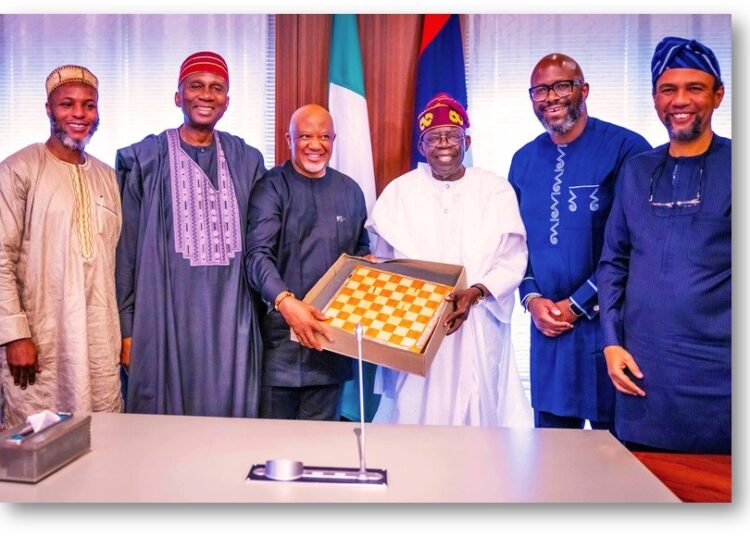 MTN Leadership visits Tinubu