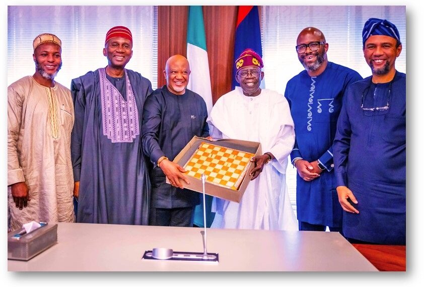 MTN Leadership visits Tinubu