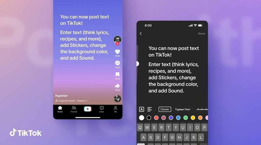 TikTok Introduces Text Posts, Expanding Creative Opportunities for Creators