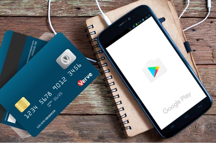 Verve and Google Play Store payment