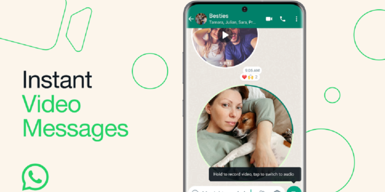 WhatsApp video message