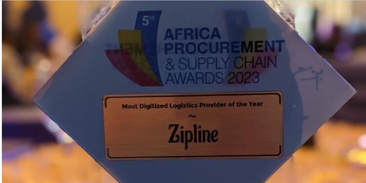 Zipline Ghana wins award