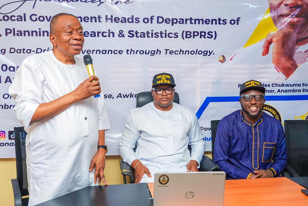 Anambra LGAs’ BPRS Departmental Heads Trained on Reliable Data Sourcing, Handed Laptops