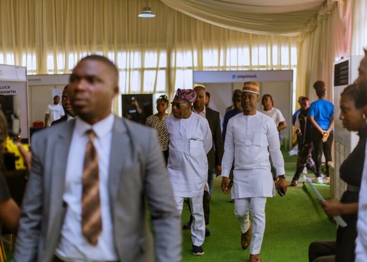 Chief Obasanjo at Trade Lenda SMEs Fair (2)