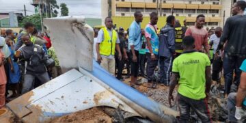 Helicopter Crashes in Lagos