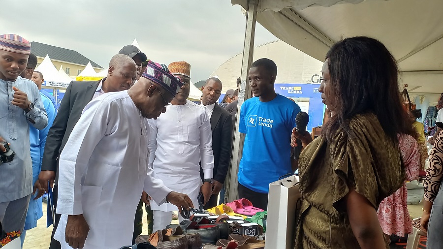 Obasanjo at Trade Lenda SMEs Fair 2023