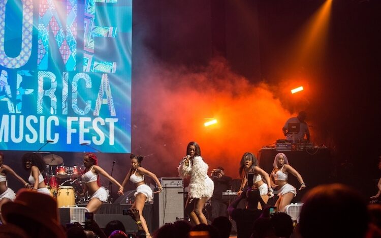 Tiwa Savage at IOAMF by Interswitch