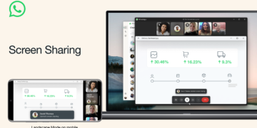 WhatsApp Screen Sharing