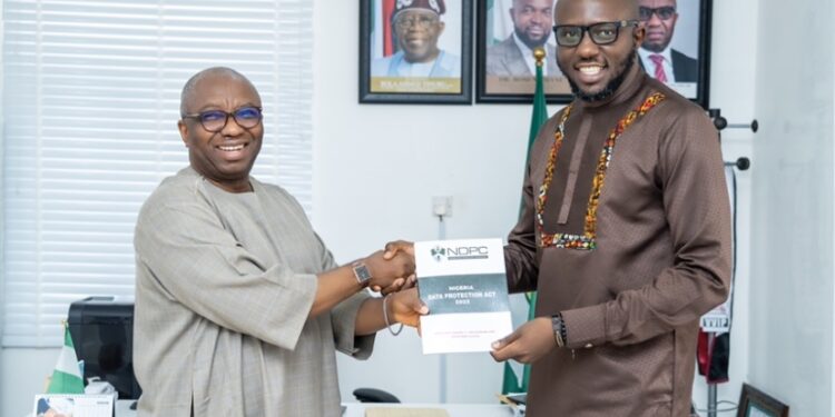 Anambra ICT Agency's Agbata Visits Olatunji, Seeks Partnership with NDPC