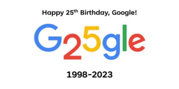 Happy 25th Birthday, Google! See Google Innovations