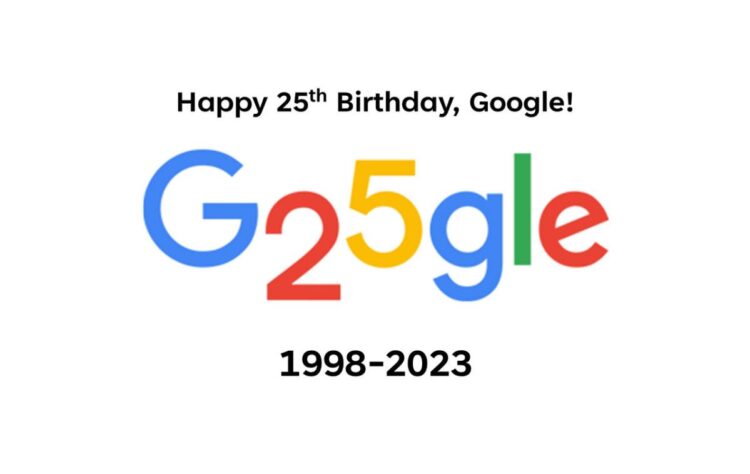 Happy 25th Birthday, Google! See Google Innovations