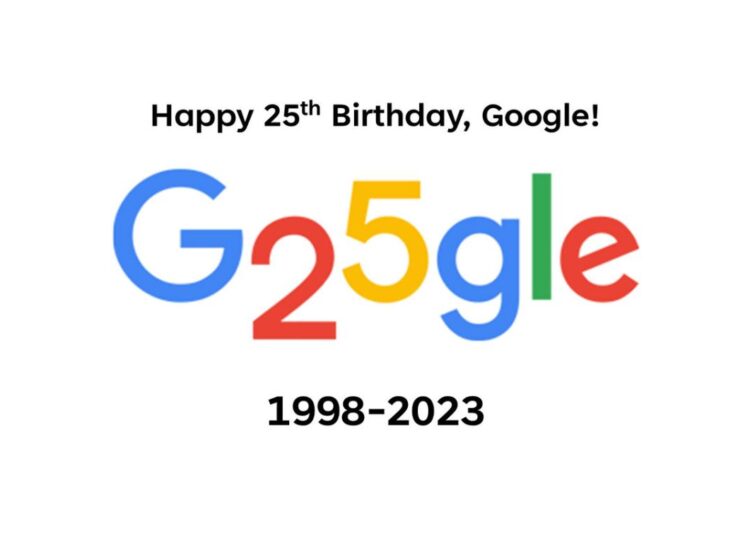 Happy 25th Birthday, Google! See Google Innovations